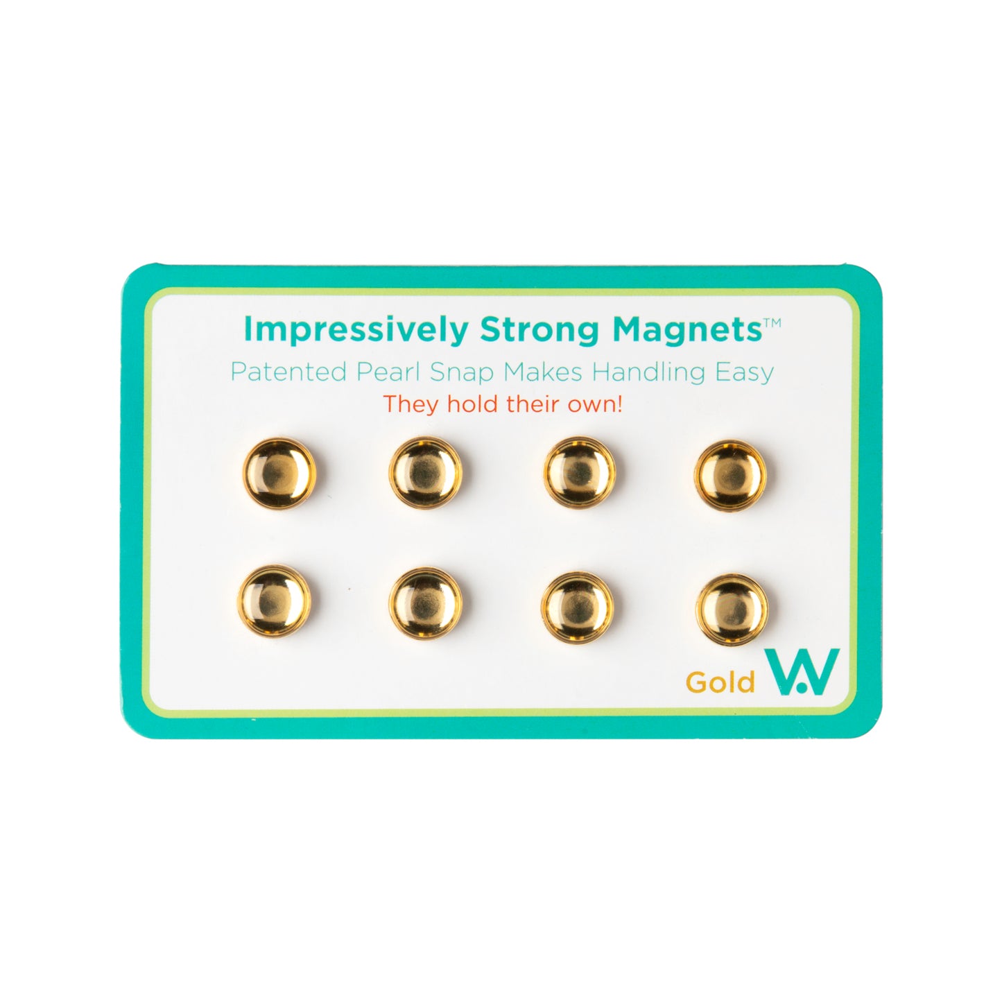 Impressively Strong Gold Magnets