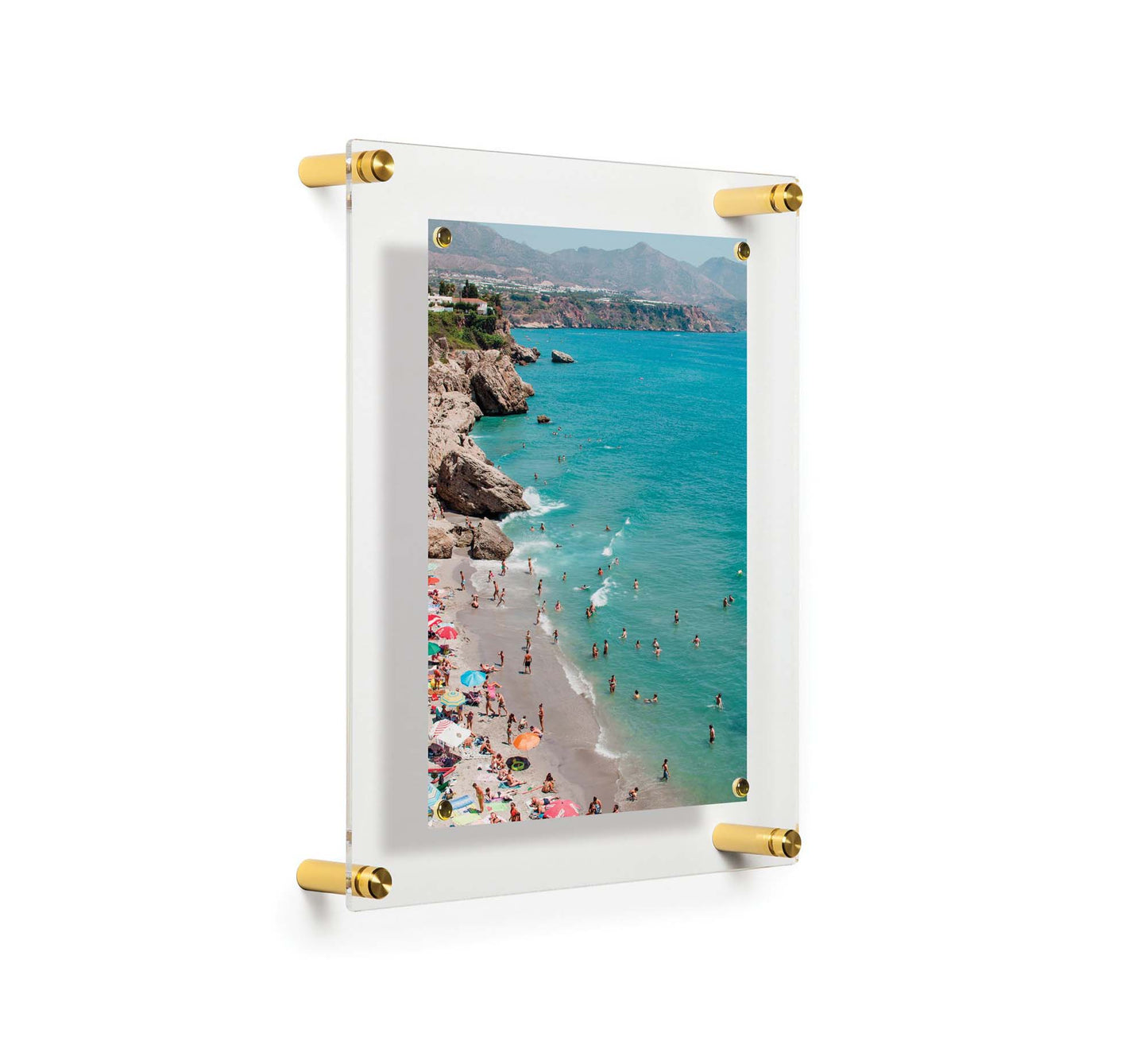 Case of Five 12" x 14" Single Panel Floating Frames