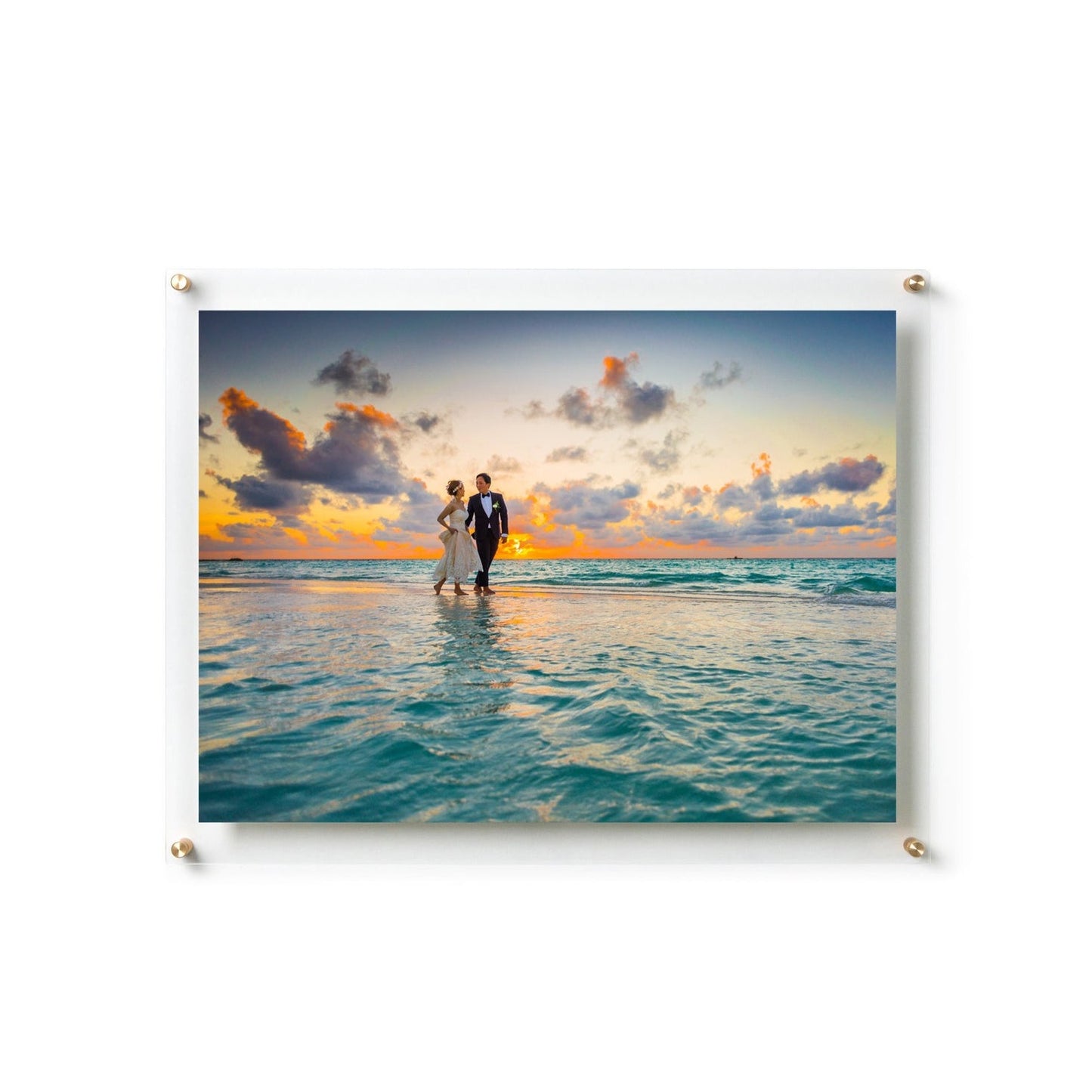 Wedding Collection Double Panel Floating Frames