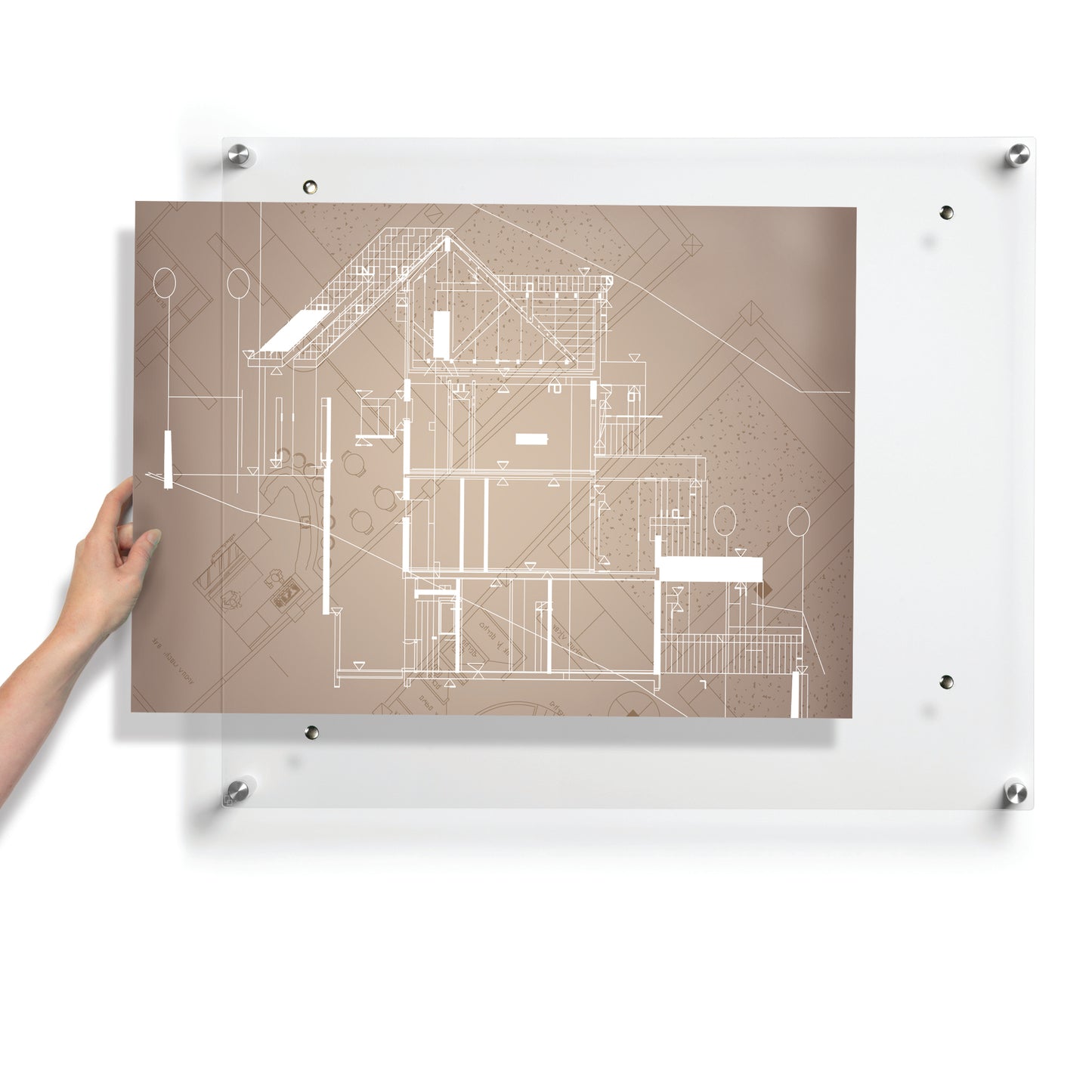 Easy Change Memo Board + Magnets