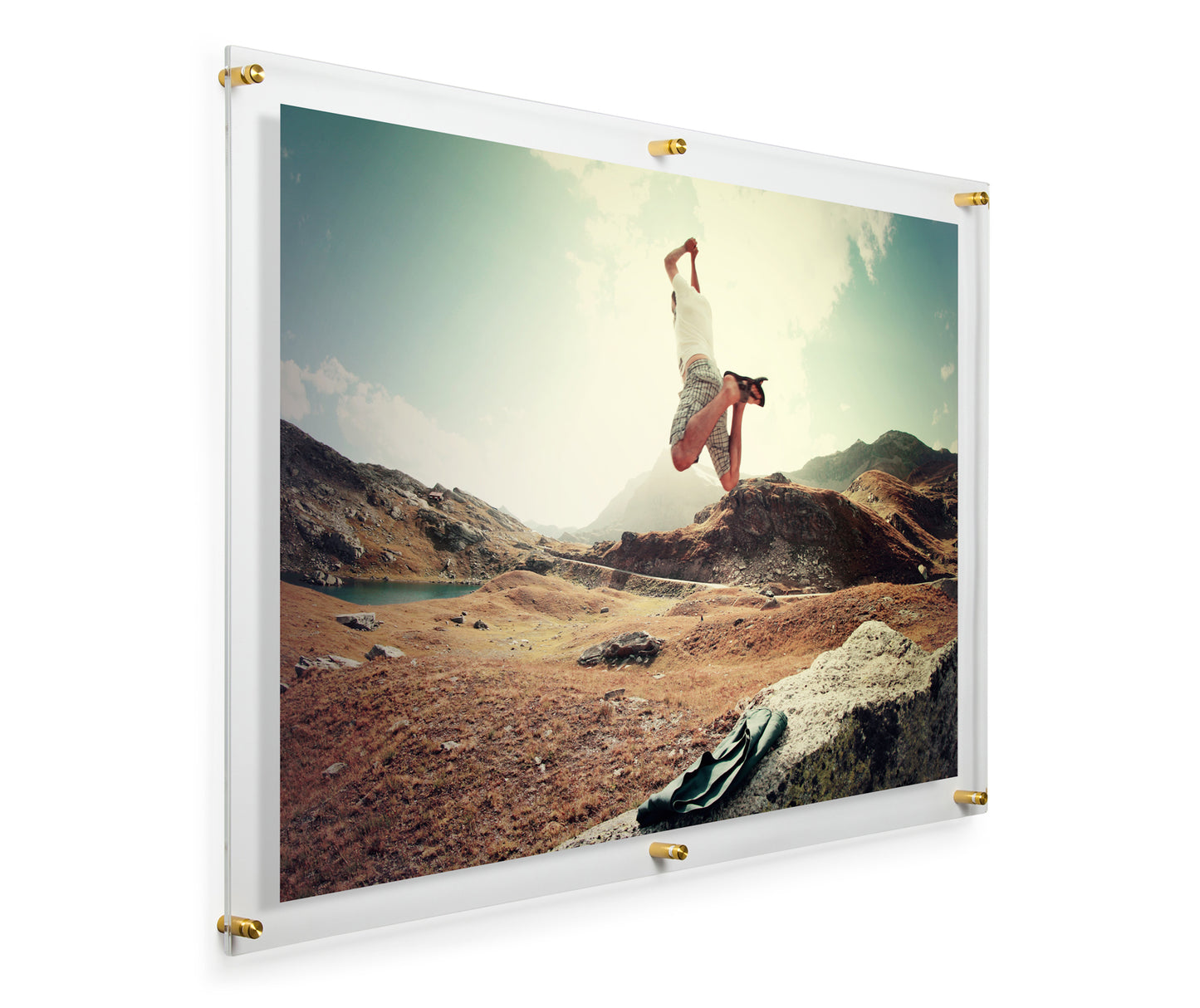 Case Pack of 2 Double Panel 28" x 40" Wall Frame for 24" x 36" Prints