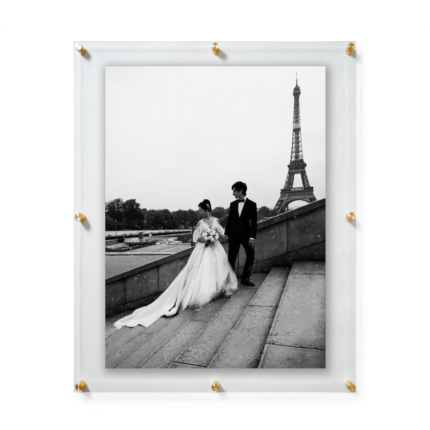 Wedding Collection Double Panel Floating Frames