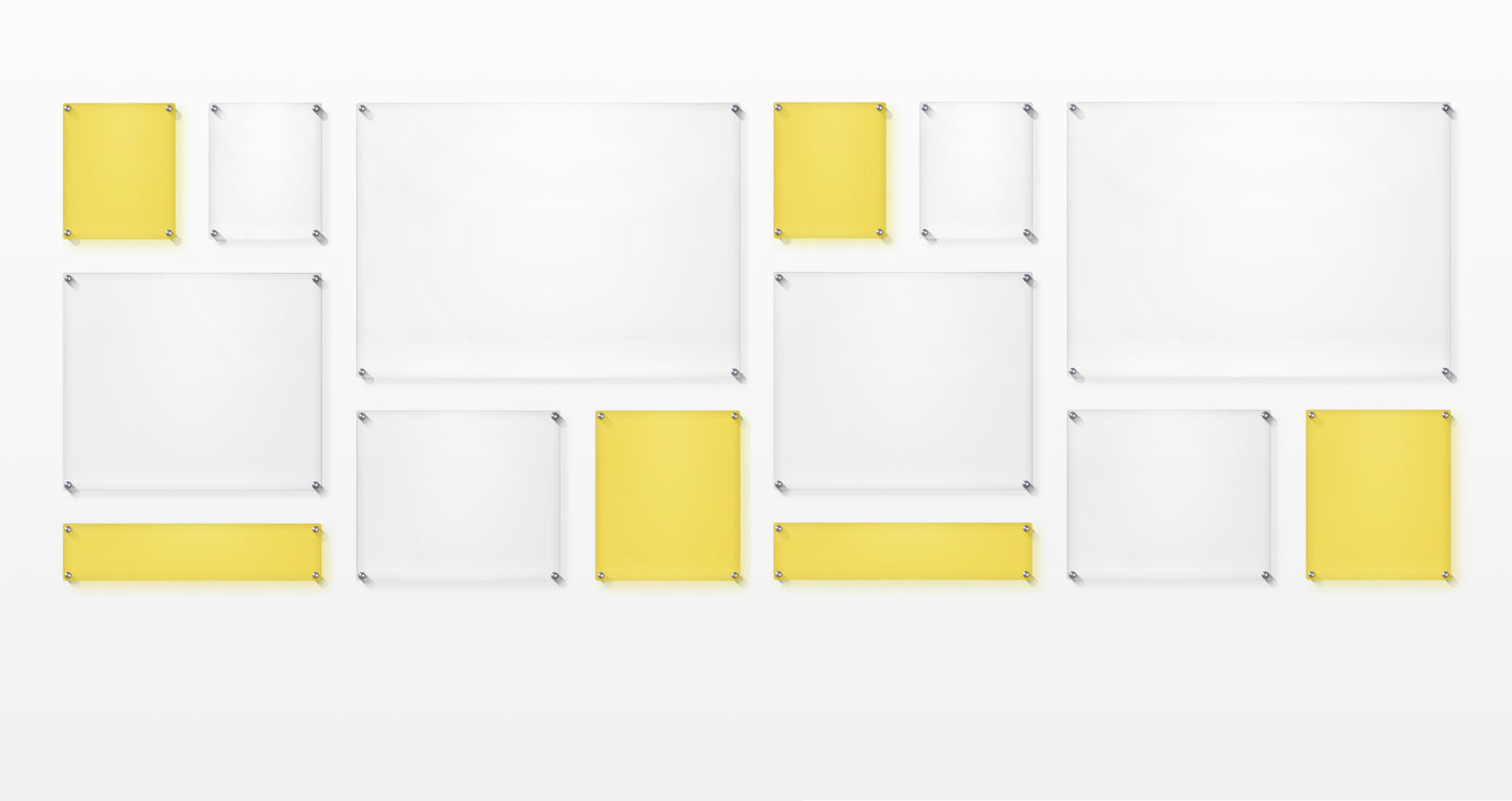 WS Gallery: Mondrian 121" Double Panel Frames