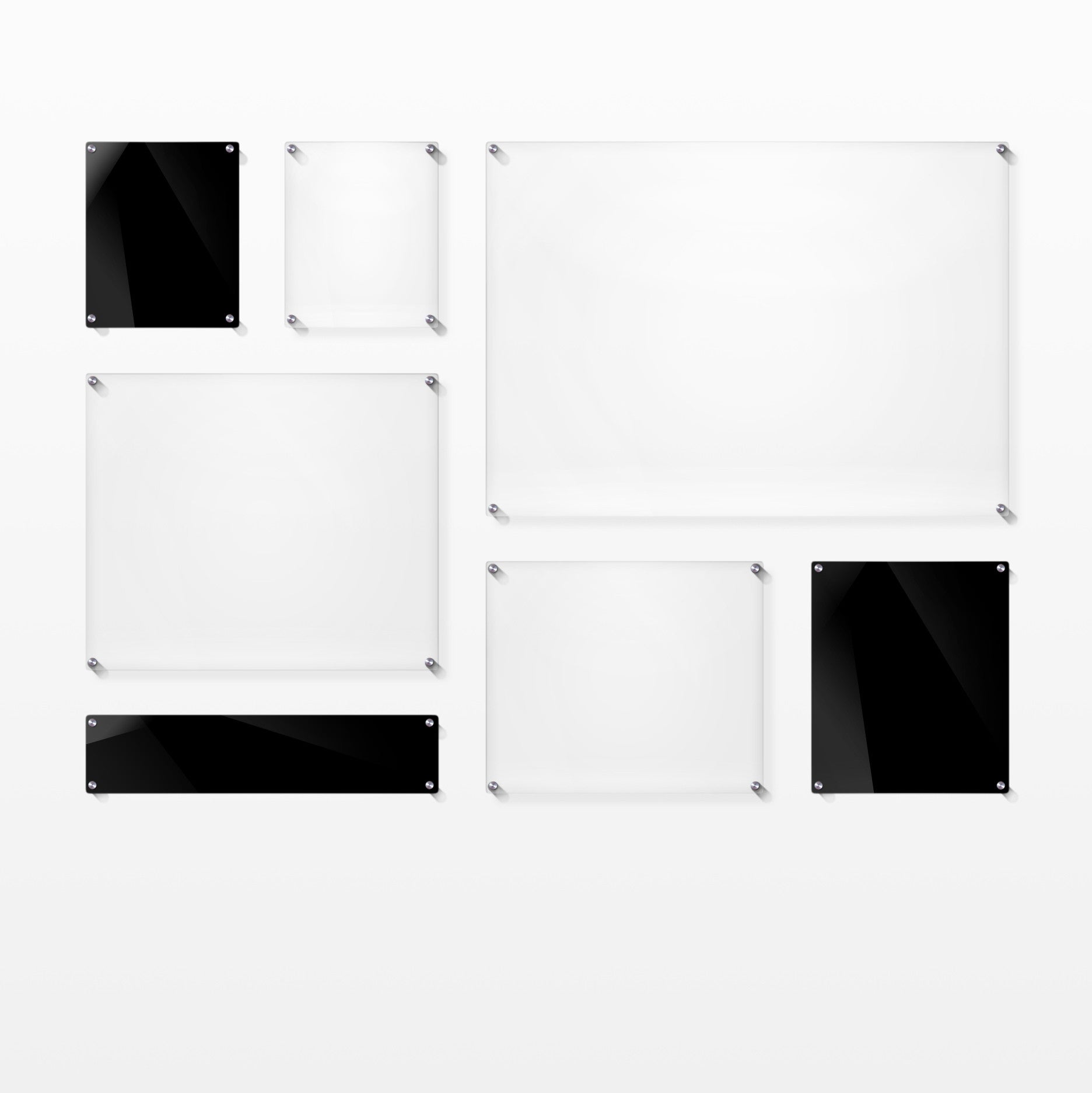 Evry Plastic Photo Frame 30x40cm White High Gloss