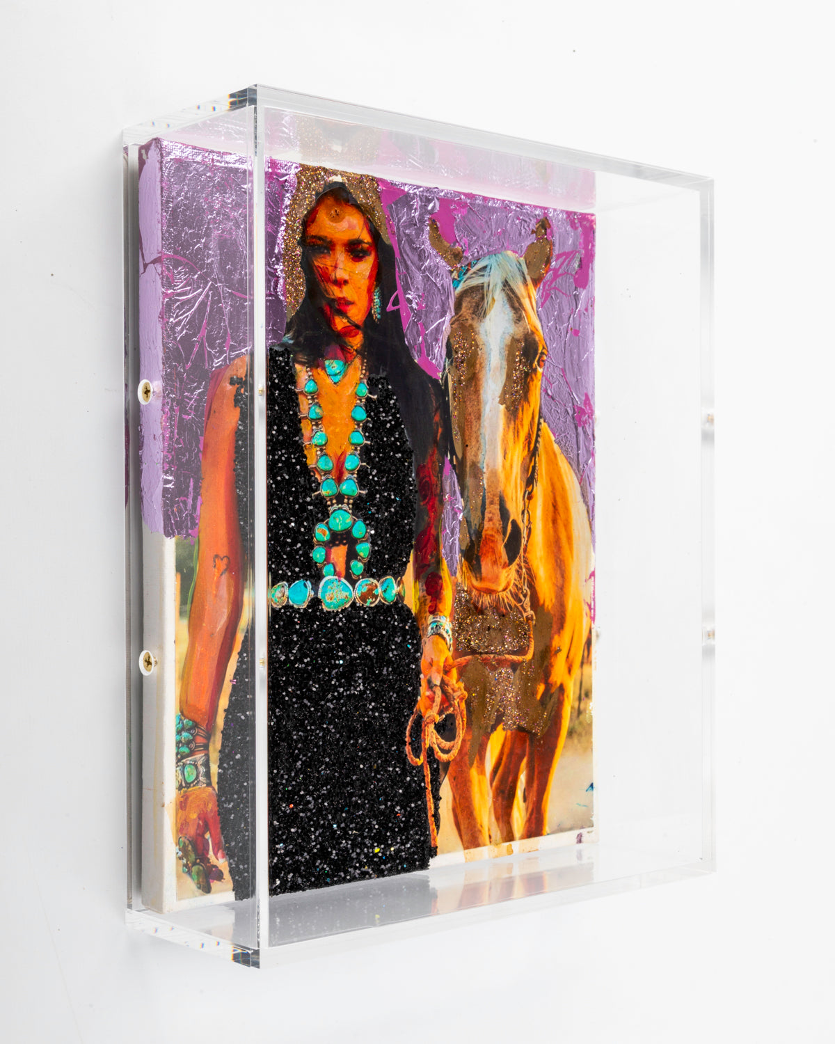 Bachman + Petrie Framed 8x10x3" Art