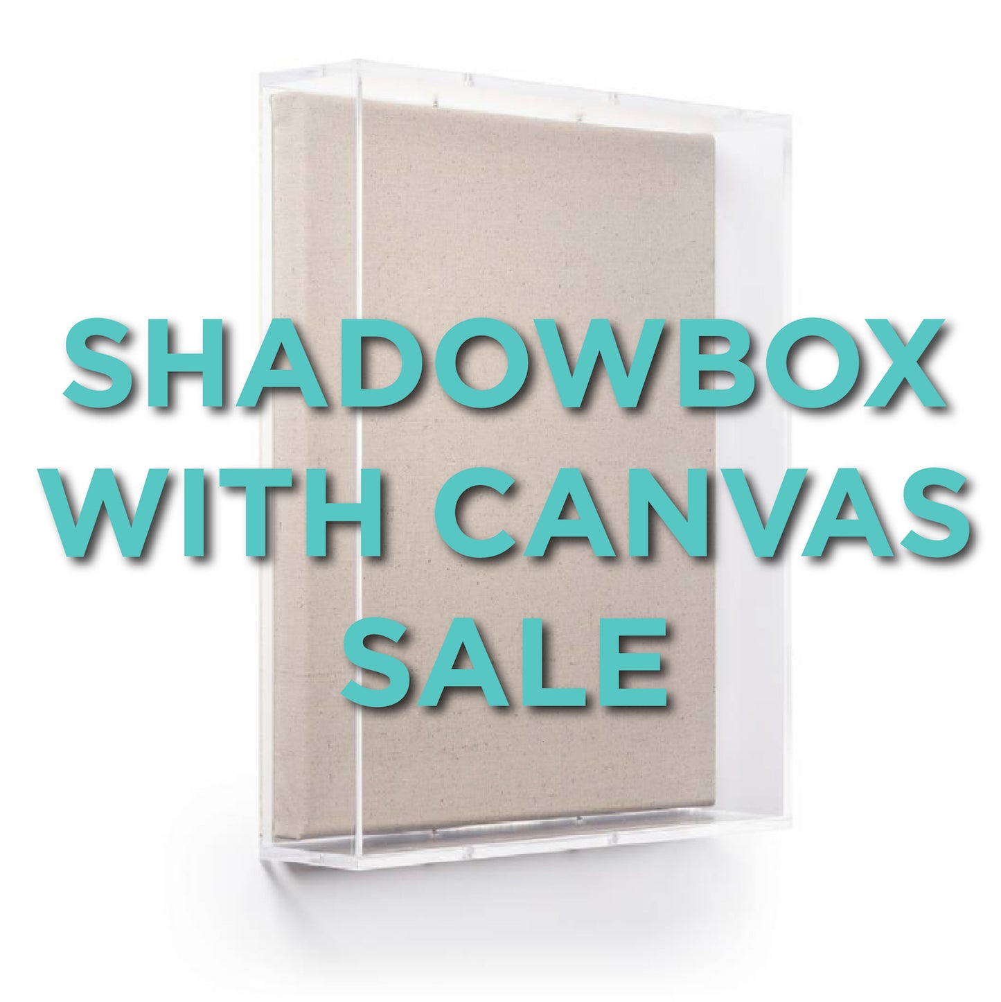 Shadowboxes with Linen Canvas Black Friday Sale