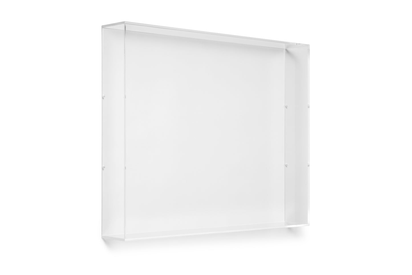 16" x 20" x 3" Modern Acrylic Shadowbox Lid Only - UV Grade