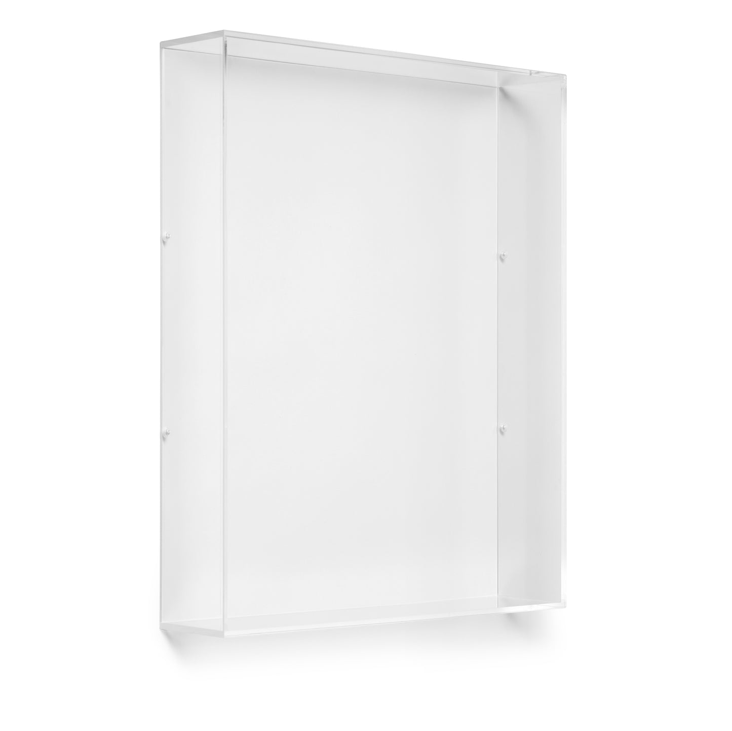 18" x 24" x 3" Modern Acrylic Shadowbox Lid Only - UV Grade