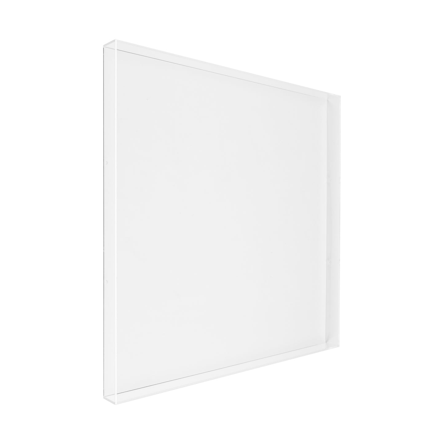 Modern Acrylic Shadowbox Lid Only 2" Depth - UV Grade