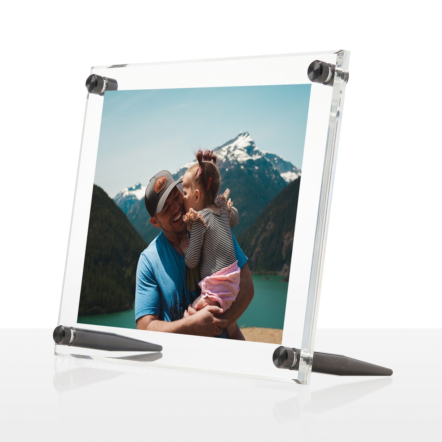 Father's Day Tabletop Float Frame for 4x6" Photos