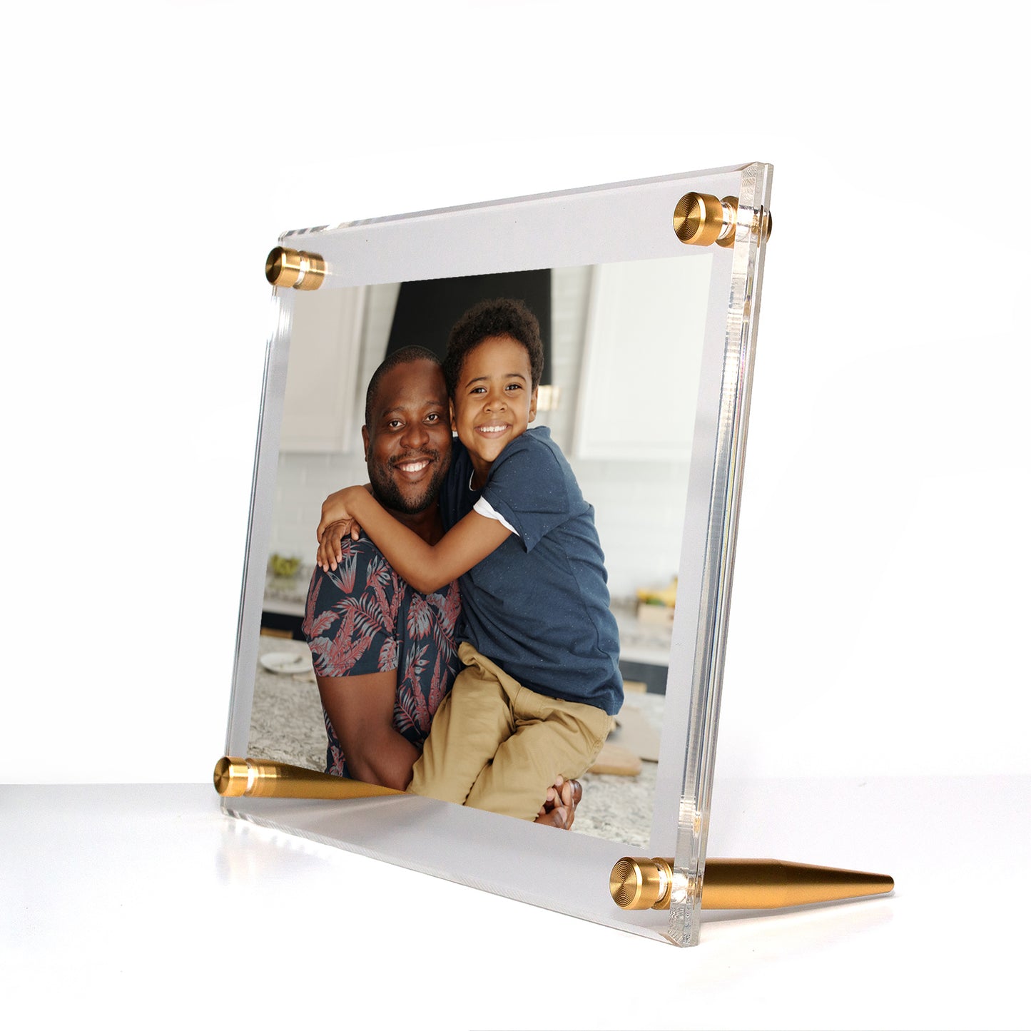 Father's Day Tabletop Float Frames for 5x7" Photos