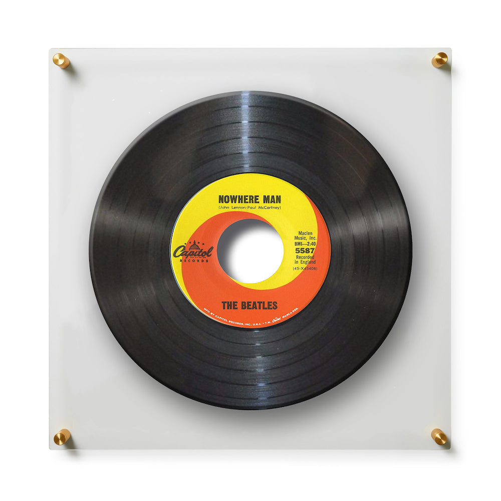 Record Album Frame with 12x12 Acrylic Mat (Album Cover or Vinyl