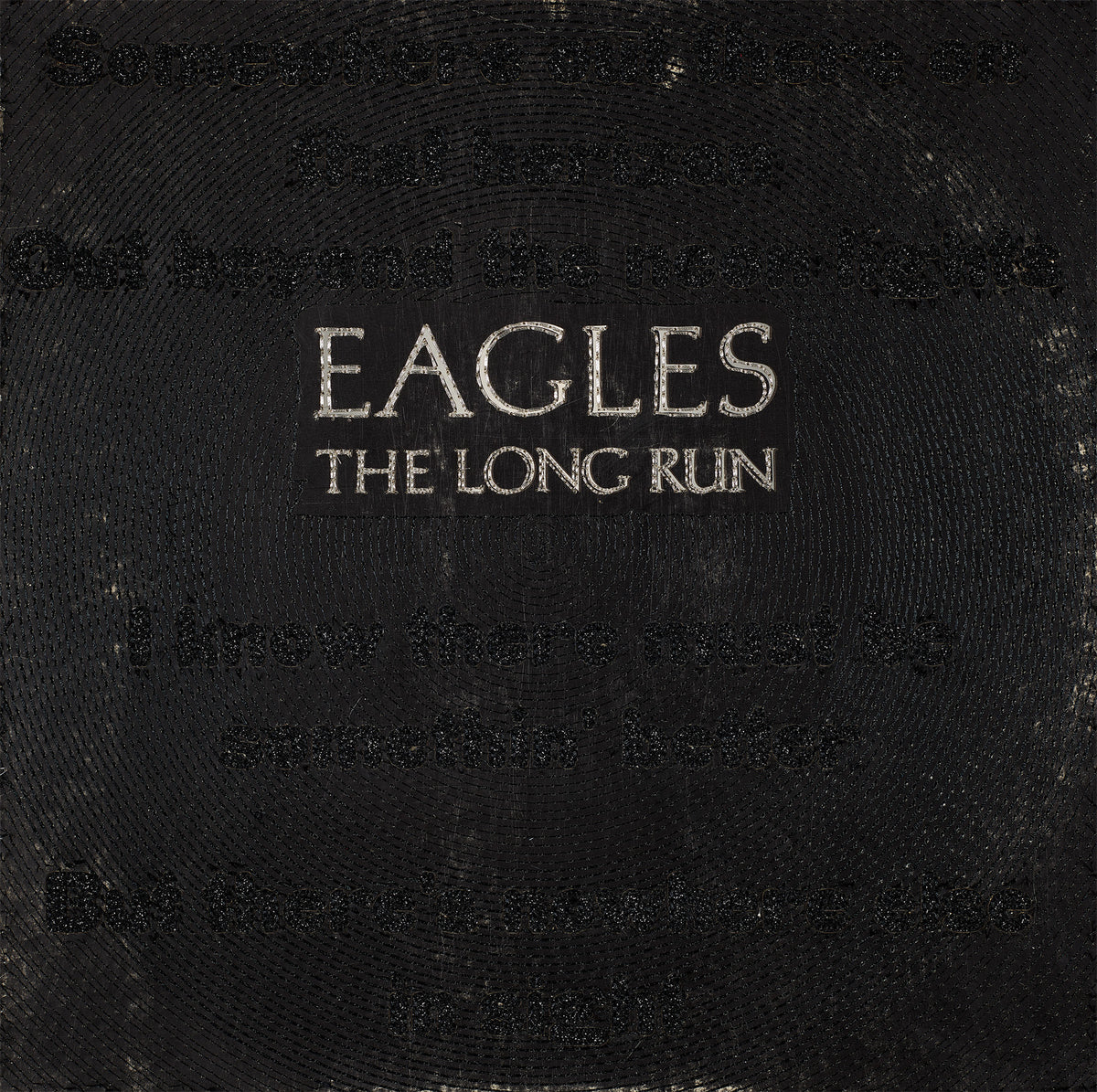 The Long Run, Eagles - 7 by Stephen Wilson (12x12x2